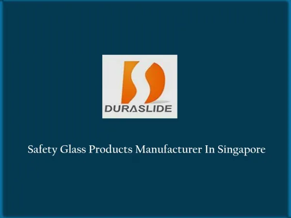 Suppliers of Safety Glass Products