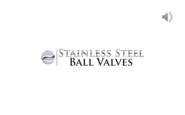 Leading Supplier Of Stainless Steel Ball Valves (844-664-8043)