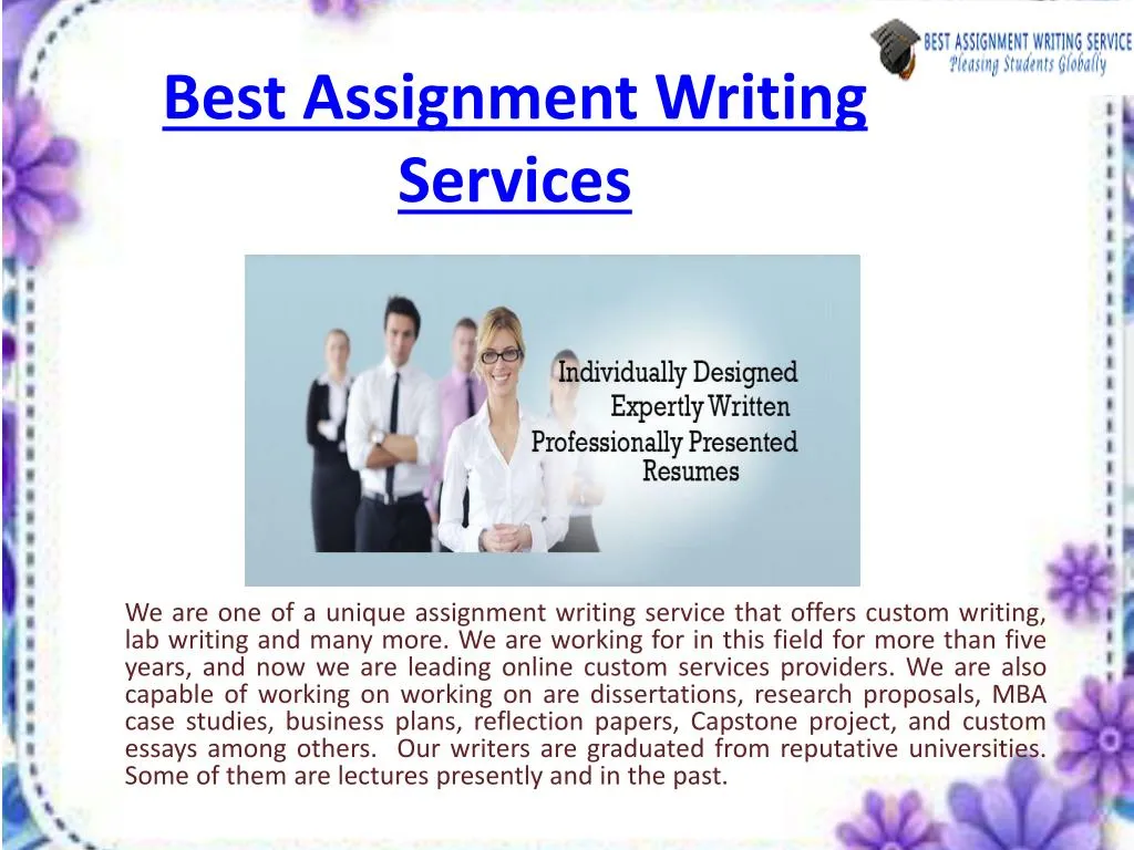 best assignment writing services