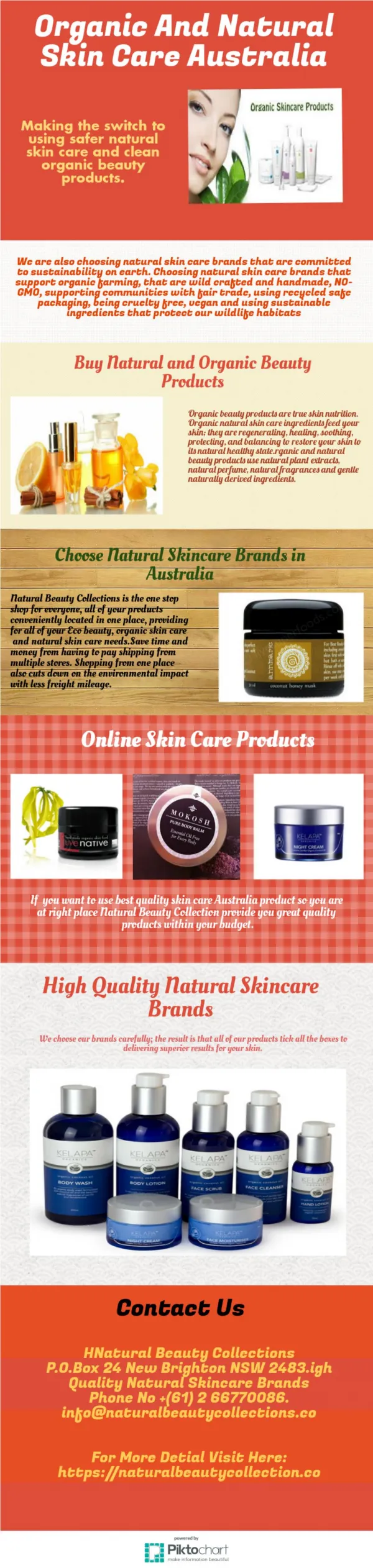 Choose Best Organic beauty Products In Australia