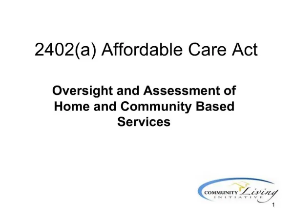 2402a Affordable Care Act