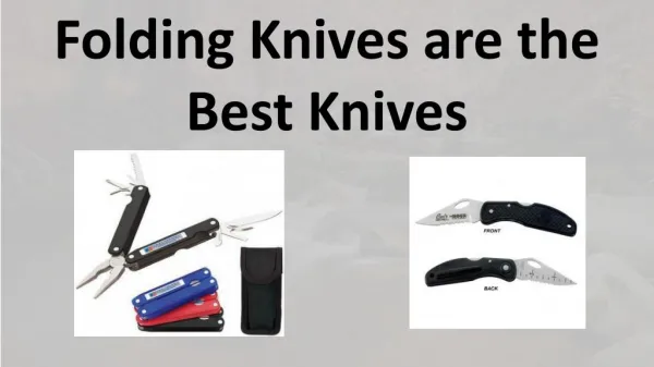 best pocket knives