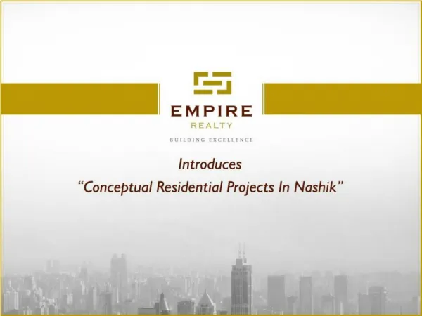 Premium Residential Projects in Nashik