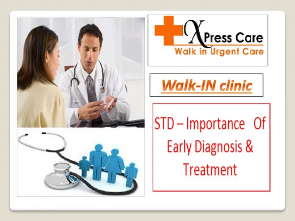 STD – Importance Of Early Diagnosis & Treatment