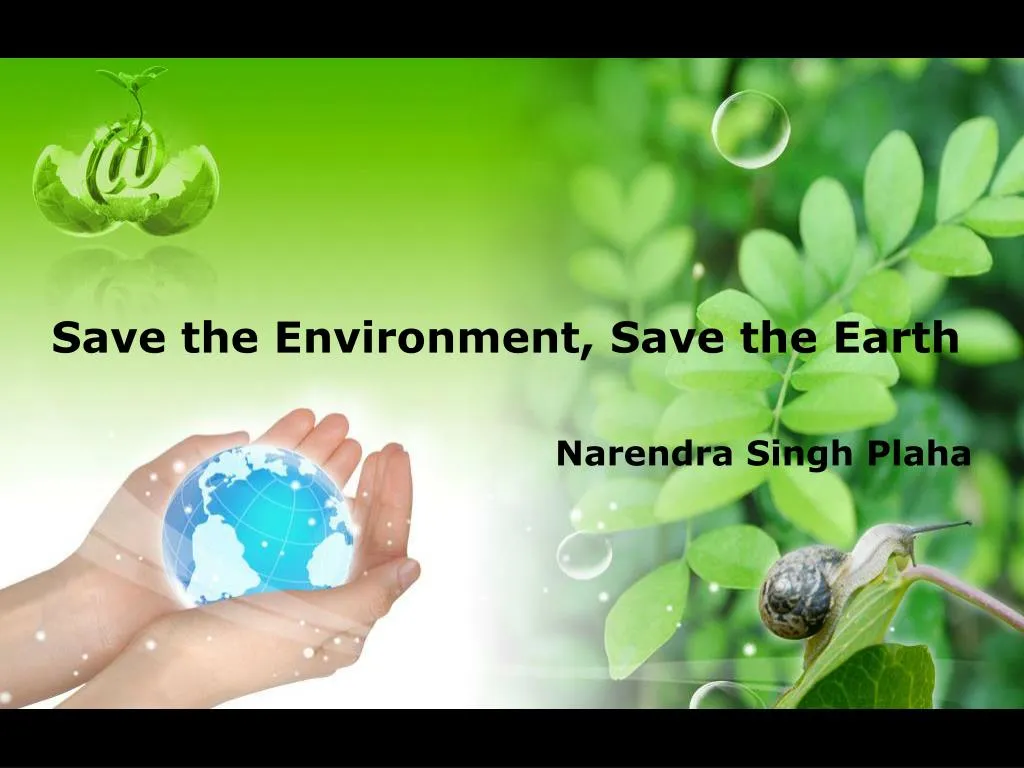save the environment save the earth