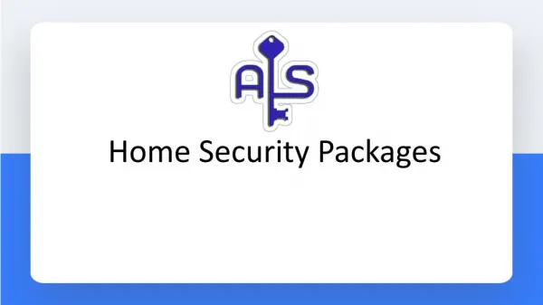 Home Security Packages