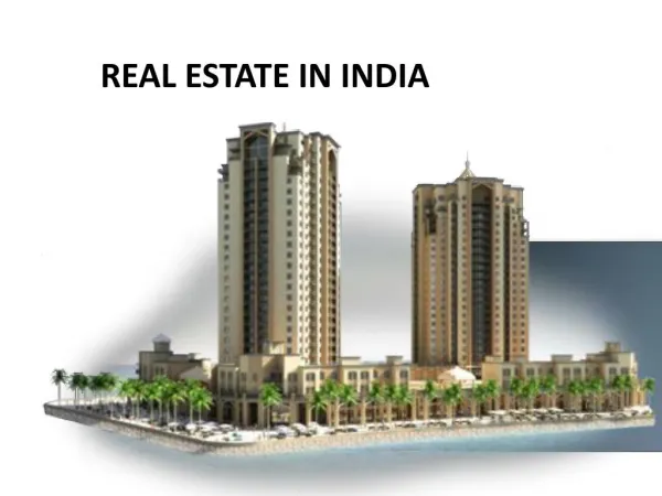 best real estate in india