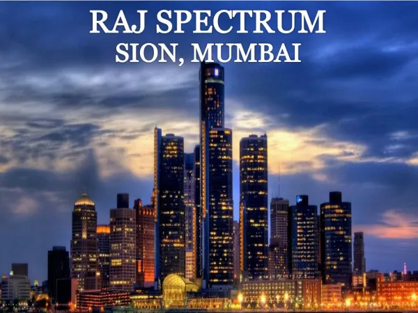 Luxury Apartments by Raj Spectrum | Call: ( 91) 9953 5928 48