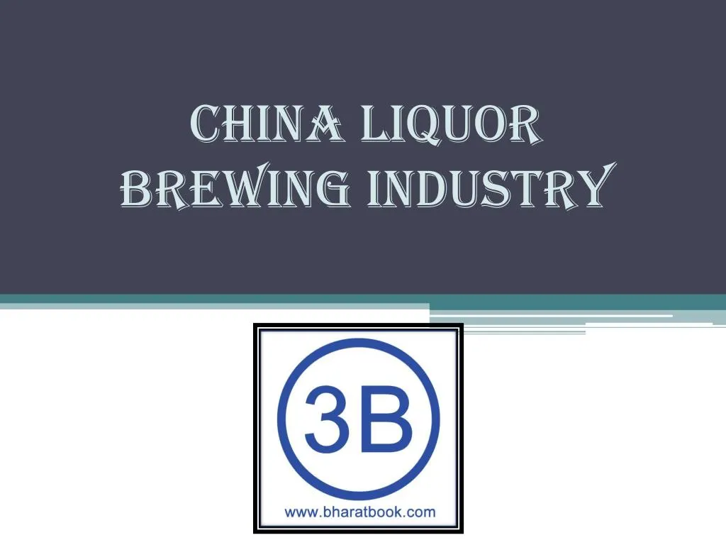 china liquor brewing industry