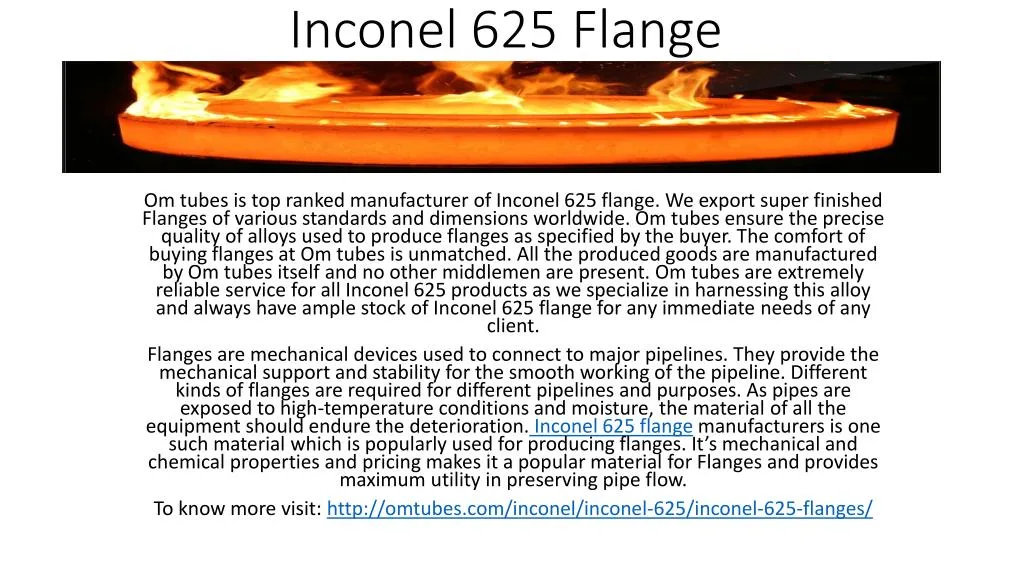 inconel 625 flange
