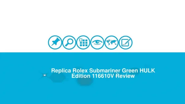 Replica Rolex Submariner Green HULK Edition 116610V Review