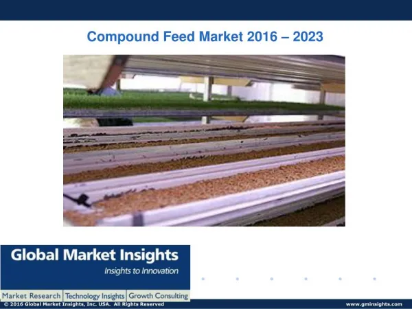 PPT-Compound Feed Market: Global Market Insights, Inc.