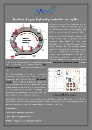 Functions of a good Engineering Service Outsourcing Firm - slide 1