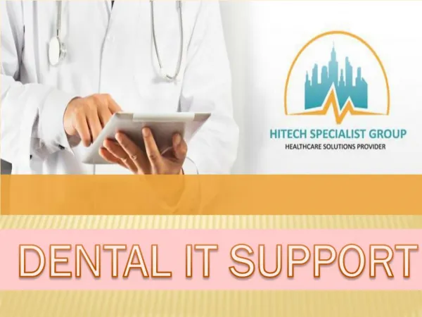 Dental IT support