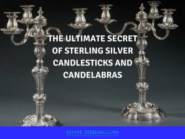 Introduction of Sterling Silver