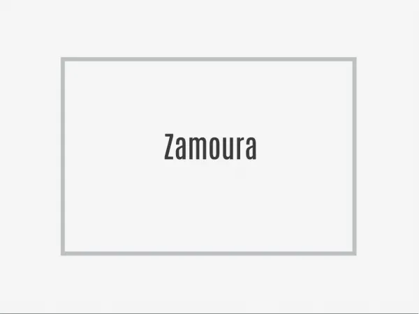 What is Zamoura Advance Anti Aging?