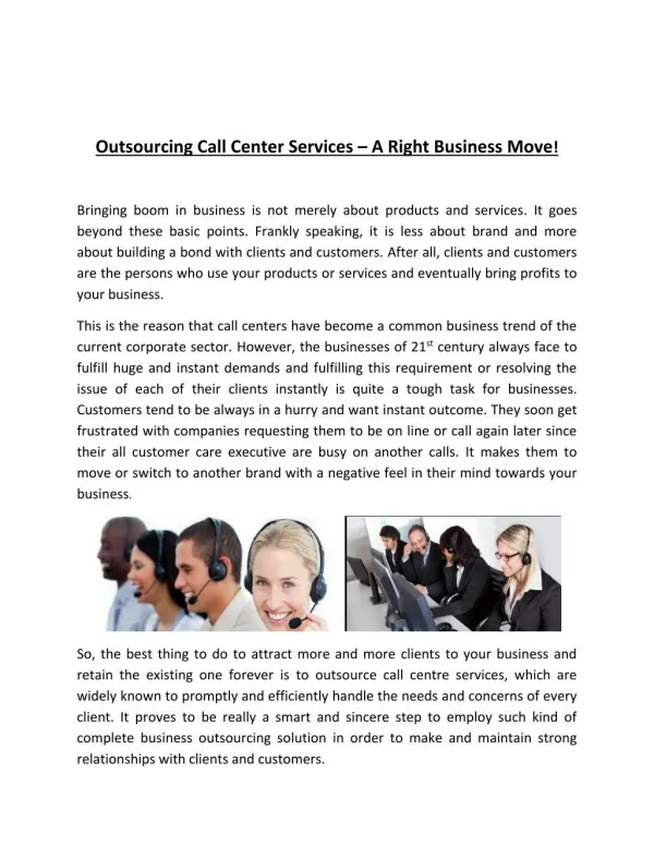 UK Call Centers