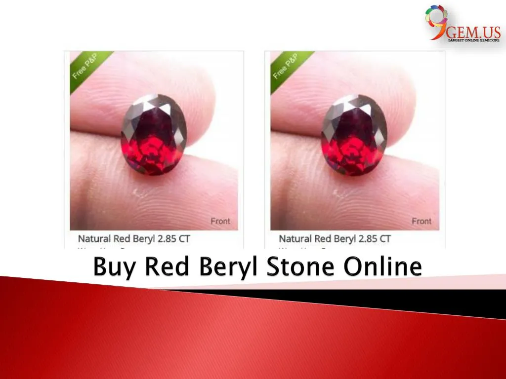 buy red beryl stone online