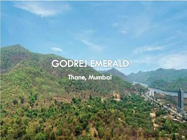 Godrej New Project Thane | Call 91 9953592848 and buy luxurious home