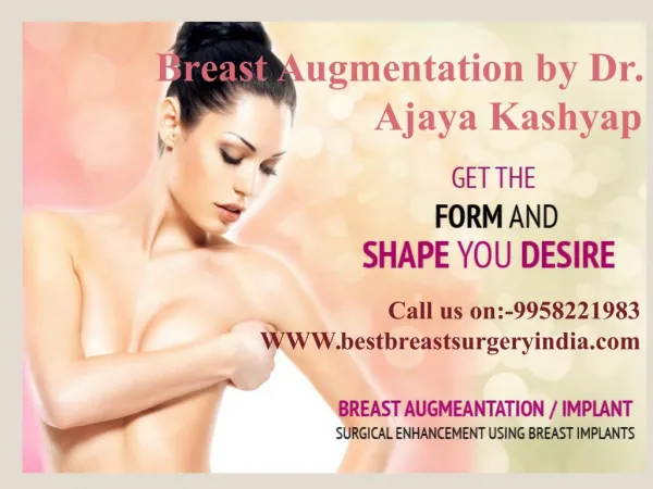 Breast Augmentation in Delhi - Best Breast Augmentation Surgeon in Delhi