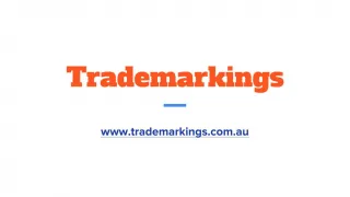 Trademark Registration Process - slide 1