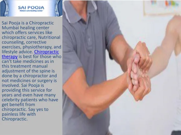 back pain neck pain mumbai | Sai Pooja Clinic