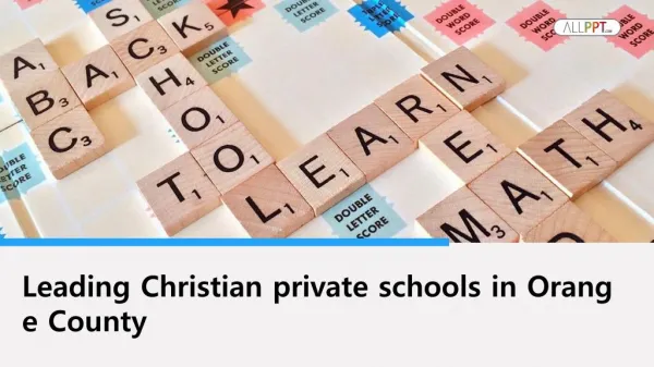 Top Christian private school in orange county CA