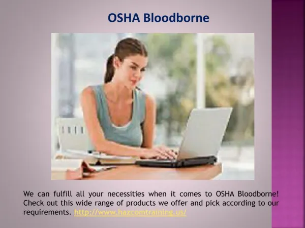 OSHA Bloodborne