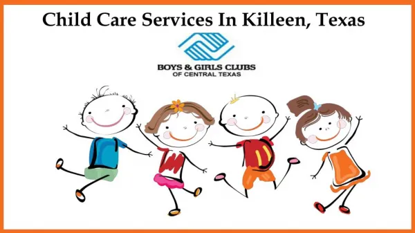 Child Care Services In Killeen, Texas
