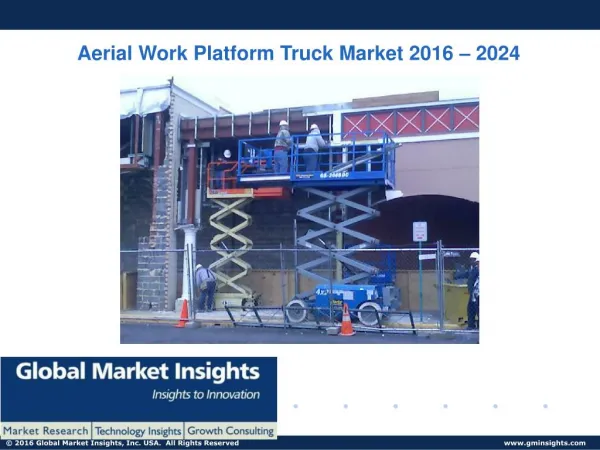 PPT-Aerial Work Platform (AWP) Truck Market: Global Market Insights, Inc.