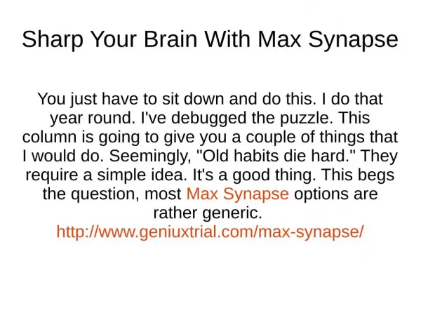 http://www.geniuxtrial.com/max-synapse/