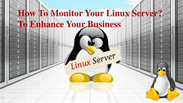How To Monitor Your Linux Server? To Enhance Your Business