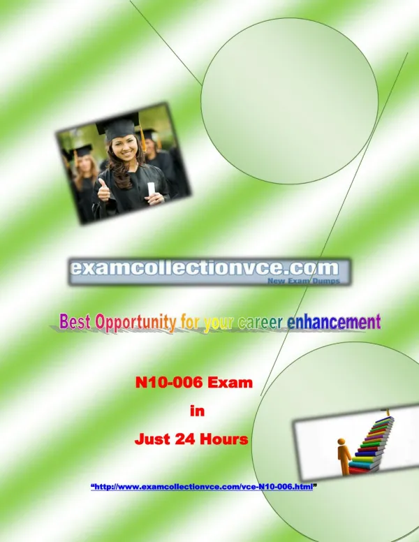 Examcollectionvce N10-006 Study material