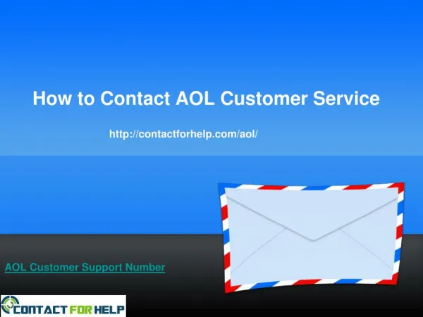 How to Contact AOL Customer Service