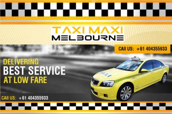 Advantages Of Choosing The Best Mebourne Taxi