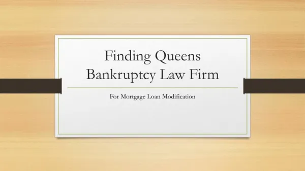 Could An Attorney Help Make A Mortgage Loan Modification Stick