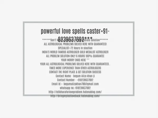 powerful love spells caster 91-8239637692***