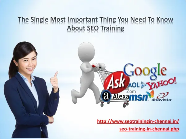 The Single Most Important Thing You Need To Know About SEO Training