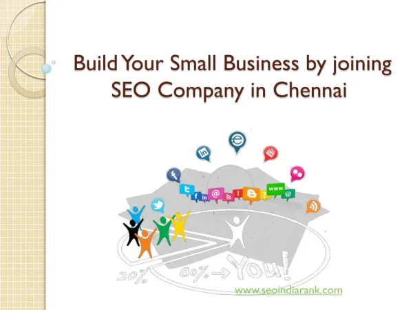 Build Your Small Business by joining SEO Company in Chennai