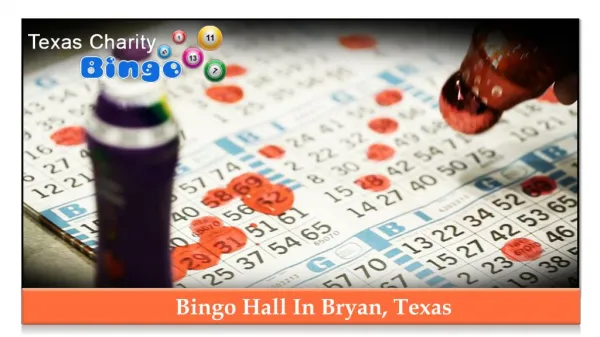 Bingo Hall In Bryan, Texas