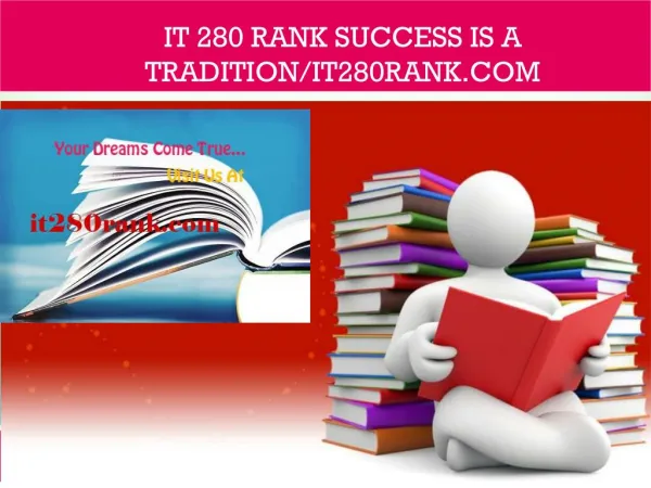 IT 280 RANK Success Is a Tradition/it280rank.com