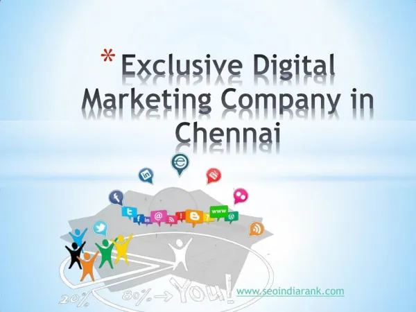 Exclusive Digital Marketing Company in Chennai