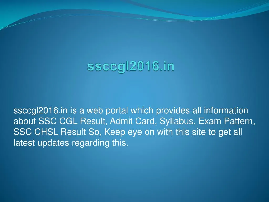 ssccgl2016 in