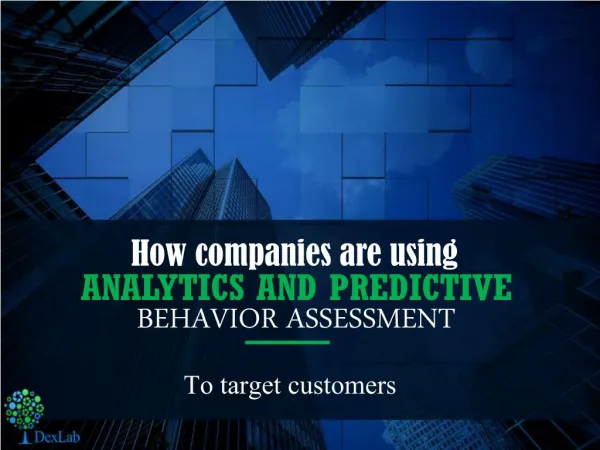 Role of Predictive Analysis in Customer Acquisition