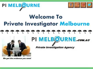Corporate Investigations - slide 1