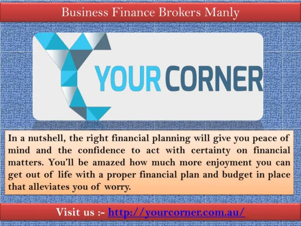 Specialist mortgage broker | Visit us yourcorner.com.au