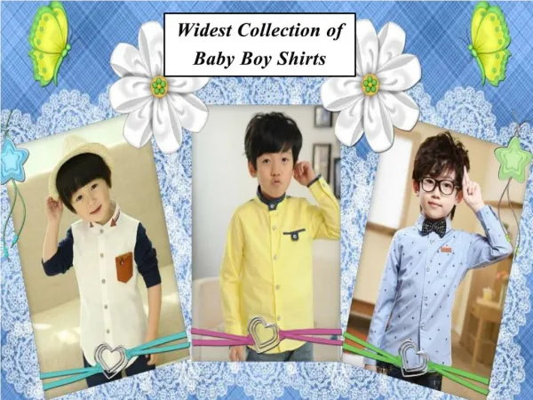 Stylish Toddler Boy Birthday Shirts Online in India