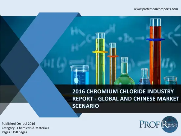 Chromium Chloride Industry, 2011-2021 Market Research