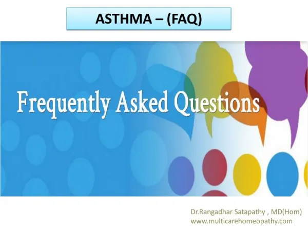 Homeopathy for child asthma