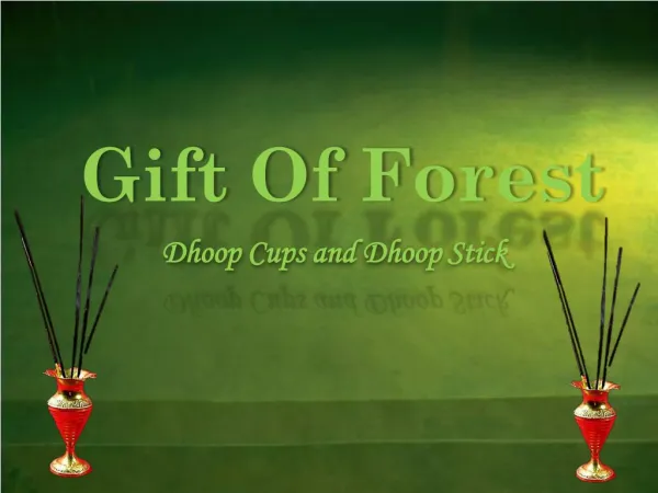 Buy Online Dhoop Cups and Dhoop Sticks